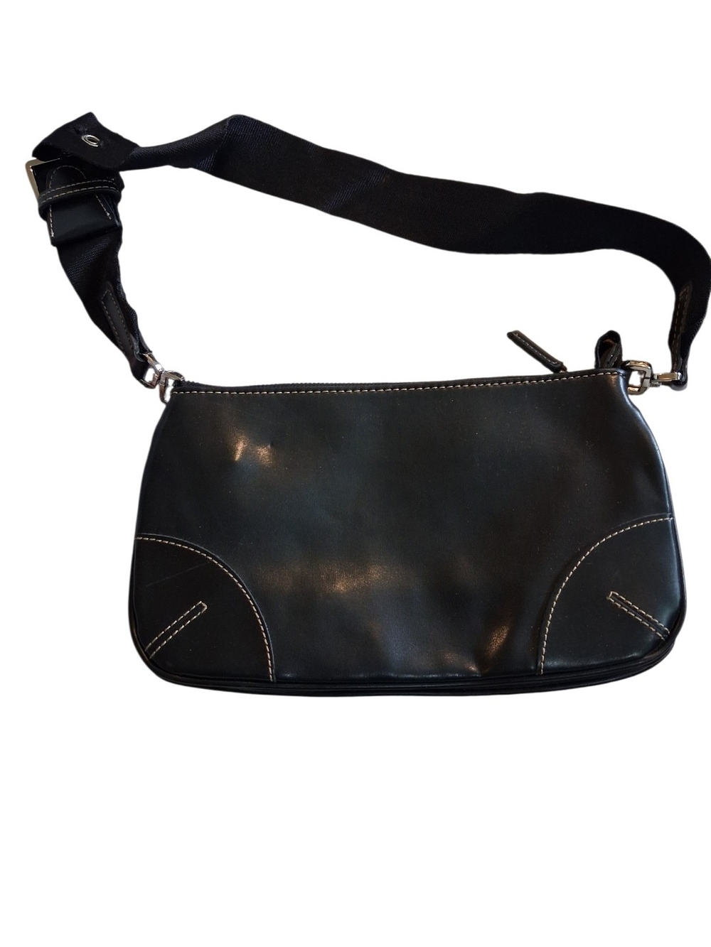 Nine West Black Crossbody Bag with Wide Strap